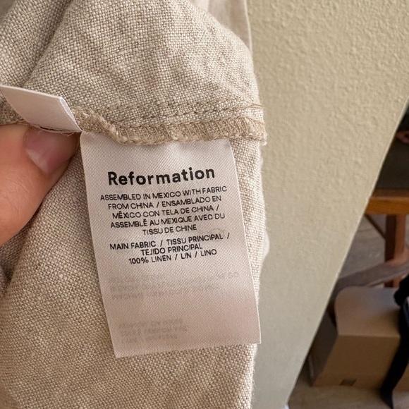 Reformation Linen Skirt - Picture 4 of 5